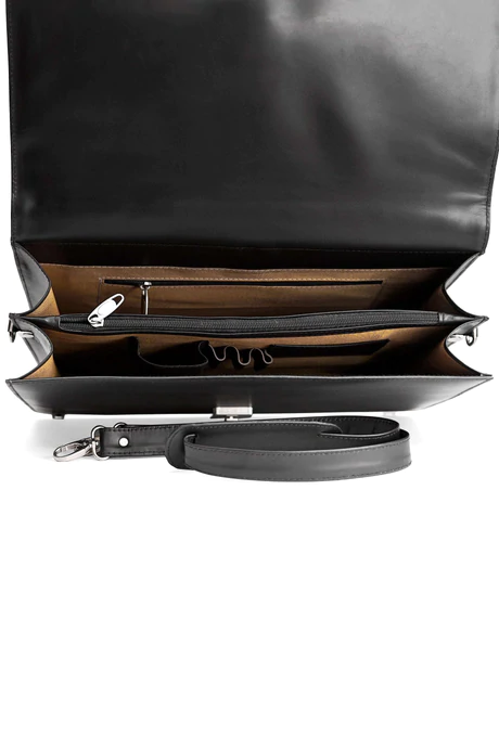 The Documate Office Bag Briefcase With Code Lock Black