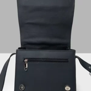 Women's Purse Hand Bag Premium Italian Leather Black