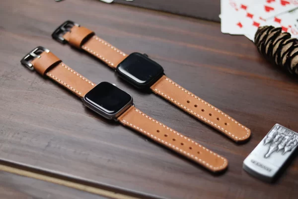 APPLE WATCH STRAP CARROT FULL STITCHED