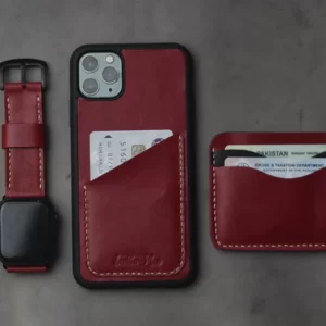 CHERRY WALLET IPHONE LEATHER CASE