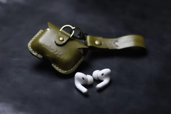 Olive Green Airpods Case