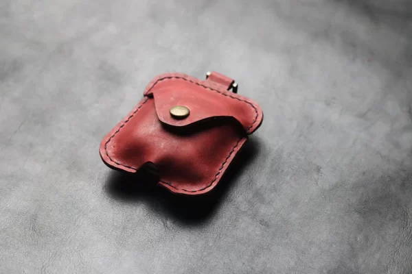 Prismatic Red Airpods Case Full Body Protection