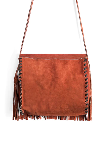 Tribal Native American Crossbody Bag Natural tan