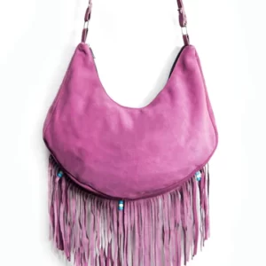 Tribal Native American Crossbody Bag Pink
